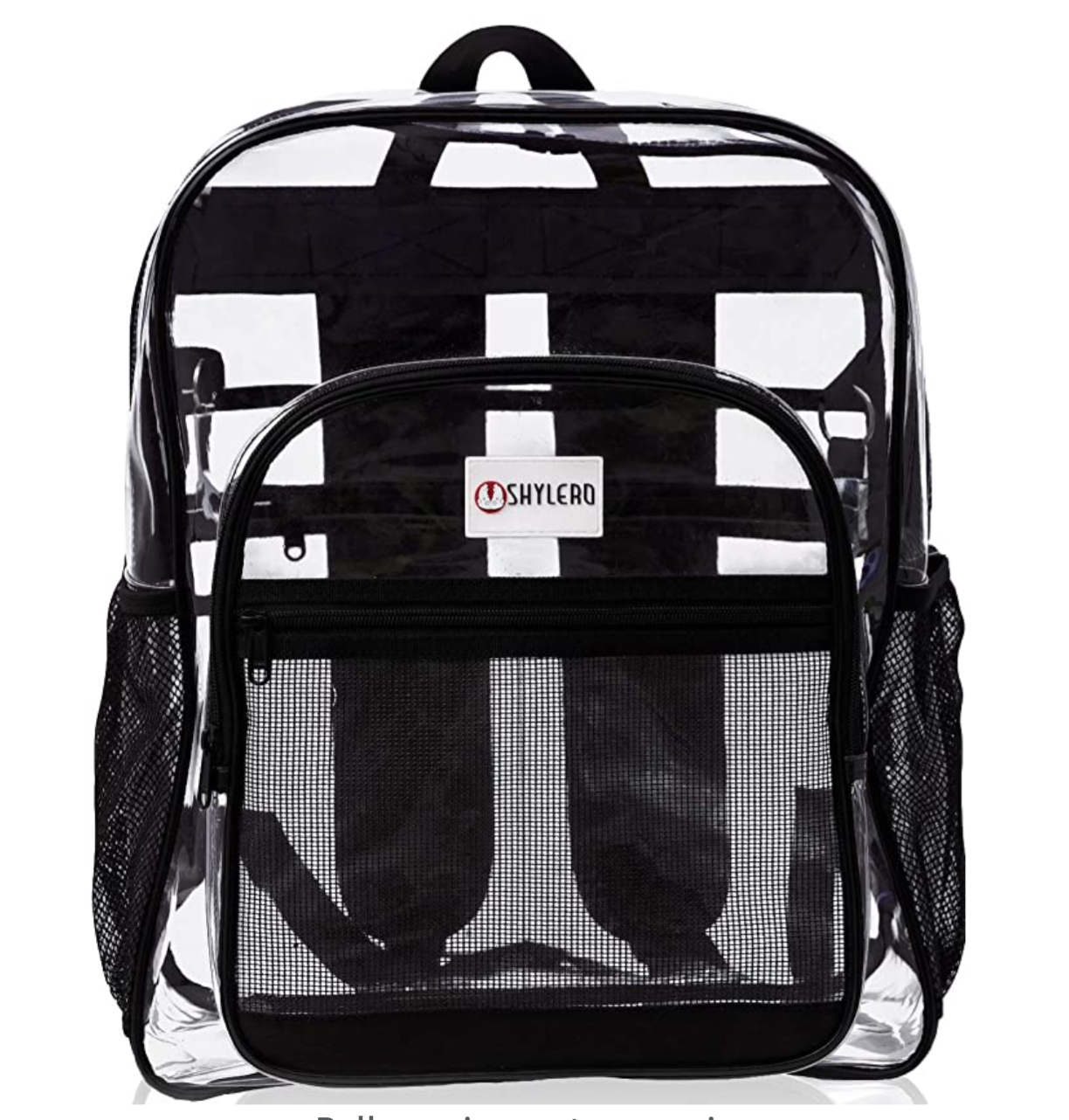 Amazon.com: SHYLERO: Clear PVC Backpacks display picture 2