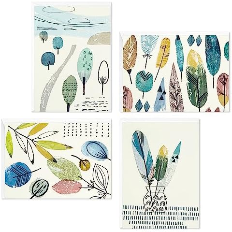 Hallmark Nature Prints Blank Cards Assortment (48 Cards with Envelopes) Cover