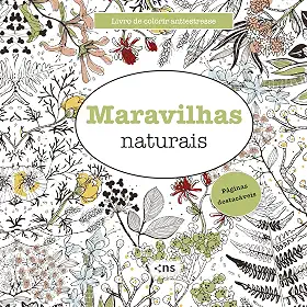 LIVRO DE COLORIR ANTIESTRESSE MARAVILHAS NATURAIS