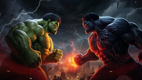Incredible Hulk Green Monster Grand Marvel Avengers Superhero Muscular Hulk Game