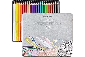 Draw Dazzling Pictures with Amazon Basics Premium Colored Pencils