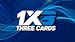 1x3 Three Cards