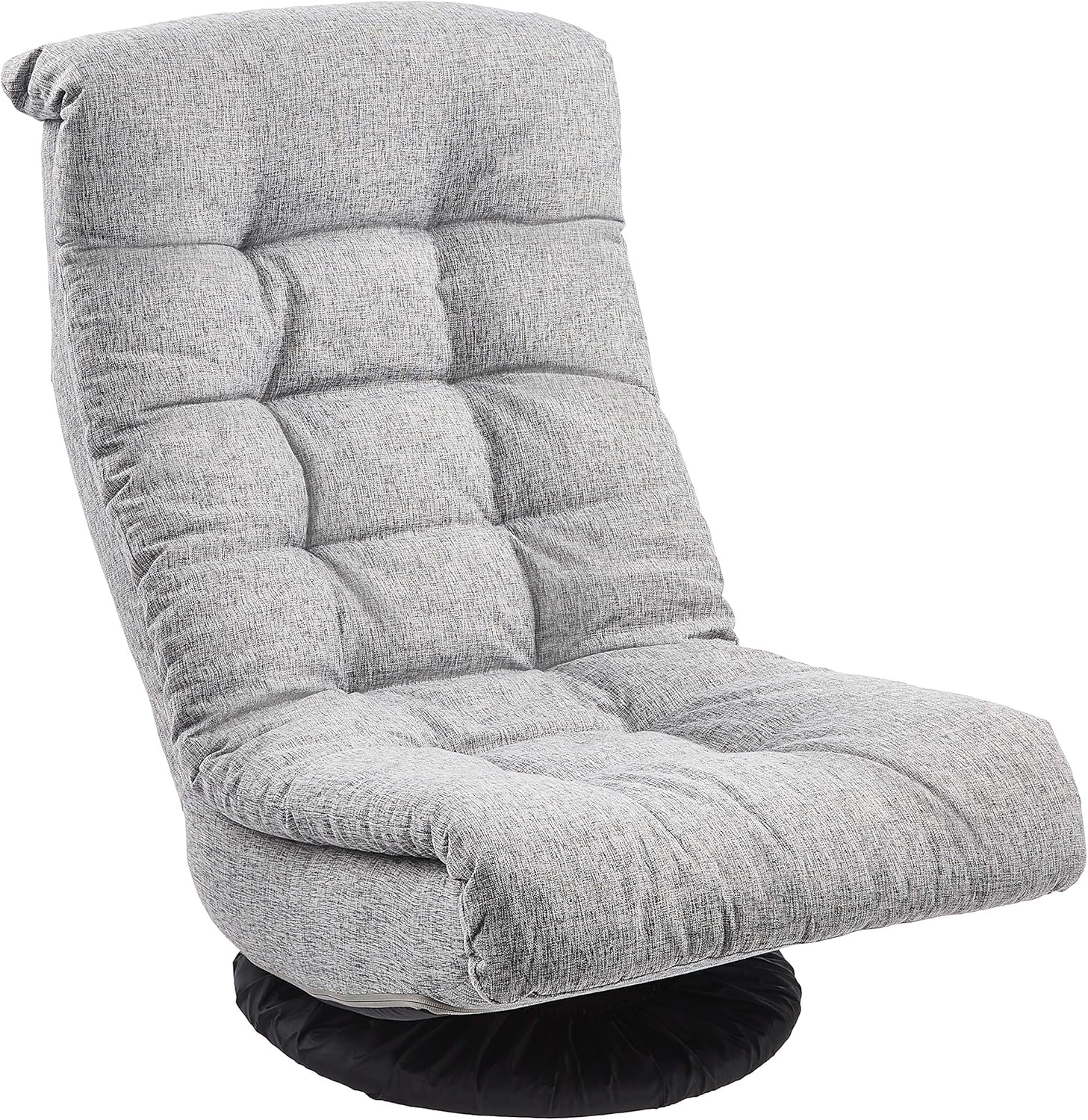 Amazon Basics Swivel Foam Lounge Chair with Headrest