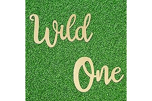 Wild One Sign - Celebrate Your Little One's First Milestone with Style
