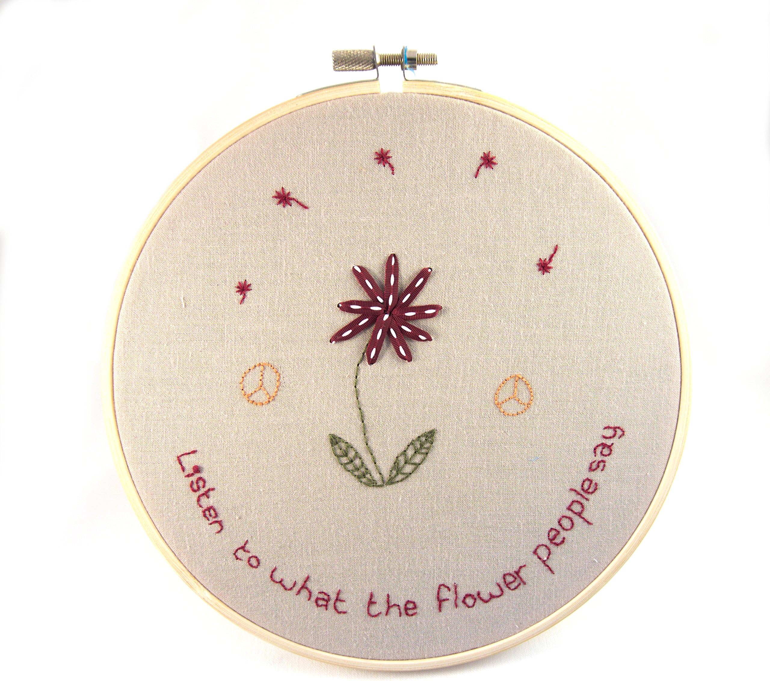 Spinal Tap Embroidery Hoop Art