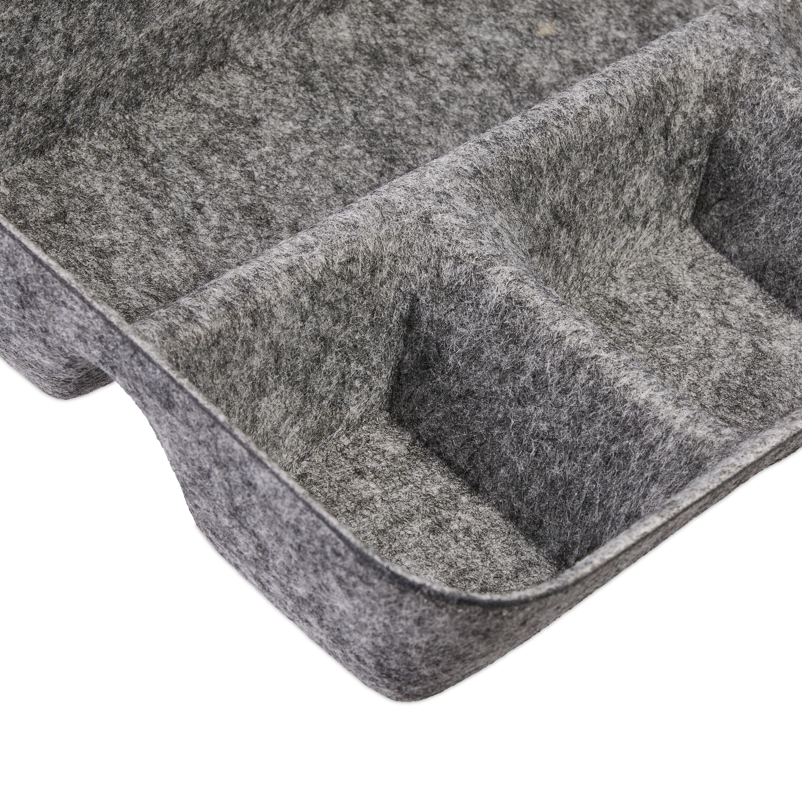 Relaxdays Organizer da Scrivania con Portadocumenti, 3 Scomparti A4, HLP