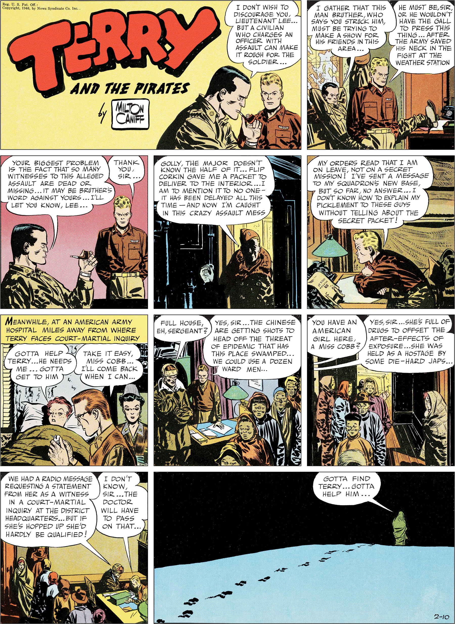 Terry and the Pirates: The Master Collection Vol. 12: 1946 - Ring Out the Old