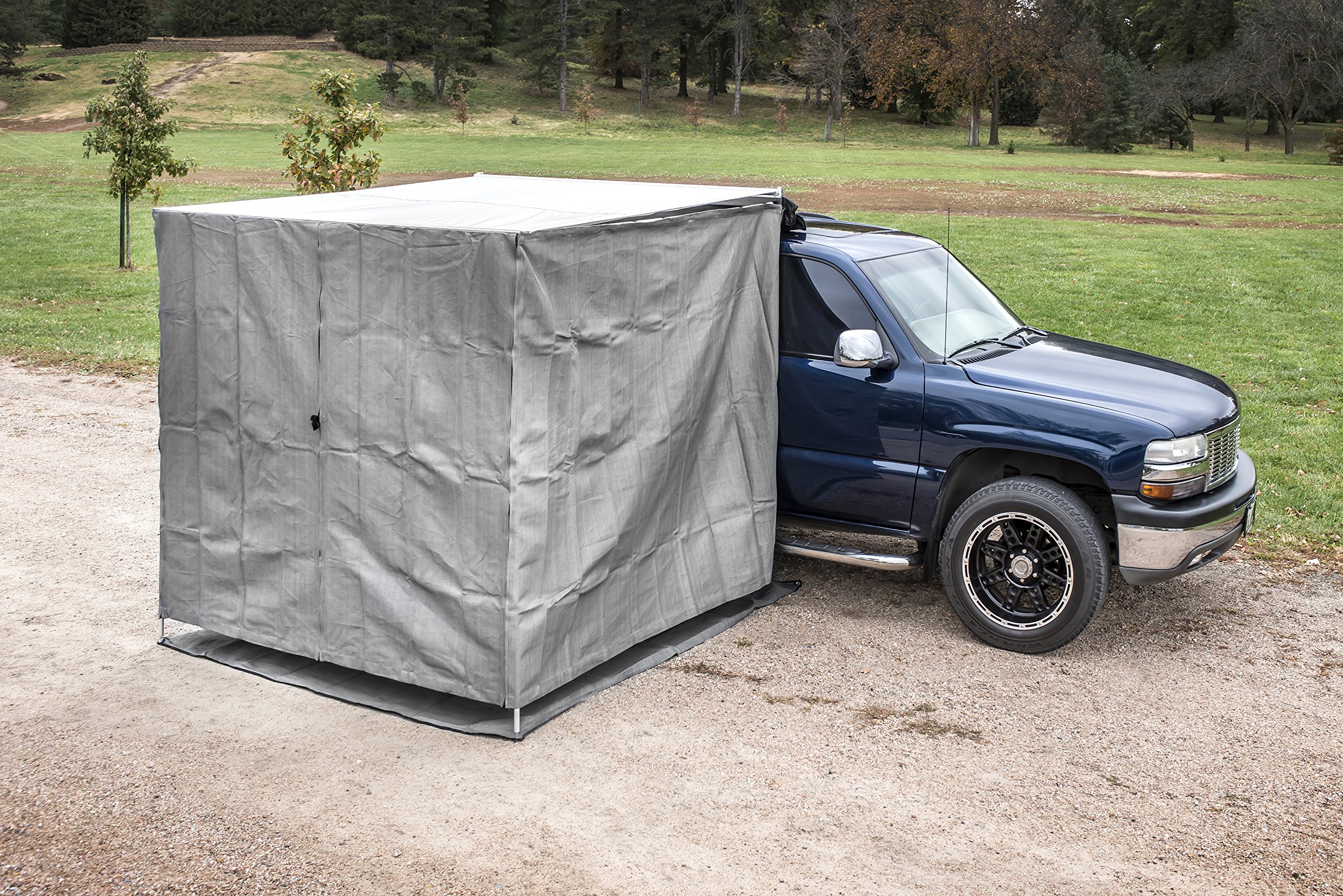 Shade Tree 6.5 ft Wide x 8 ft SUV Awning w/Complete Sidewall Kit