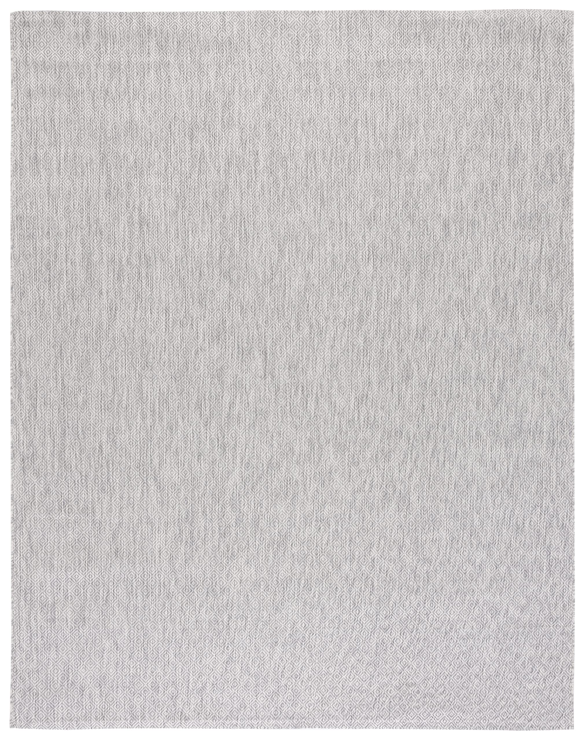 SAFAVIEH Courtyard Collection Area Rug - 10' x 14', Grey & Grey, Indoor/Outdoor & Washable, Ideal for Patio, Backyard, Mudroom (CY8520-36811-10)