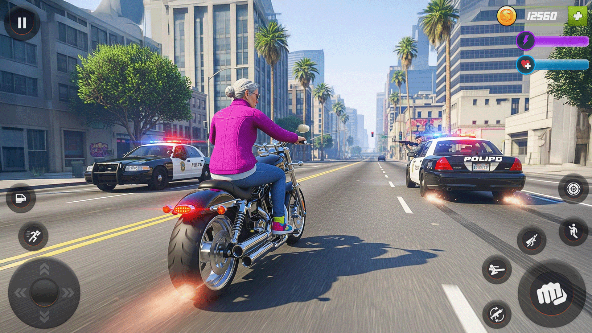 Real Gangster Granny City Crime Game - Open World Grand Gangster Games ...