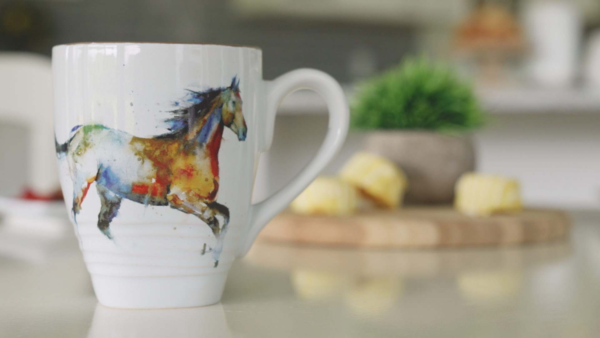 Taza de Loza con Asa Multicolor 16 Onzas miniatura 7