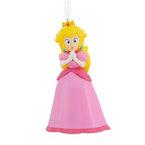 Hallmark Nintendo Super Mario Princess Peach Christmas Ornament