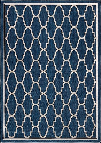 Miniatura 8 de SAFAVIEH Courtyard Collection CY6016 - Alfombra impermeable para interiores y exteriores, fácil de limpiar, para patio, patio, patio, guardabarros