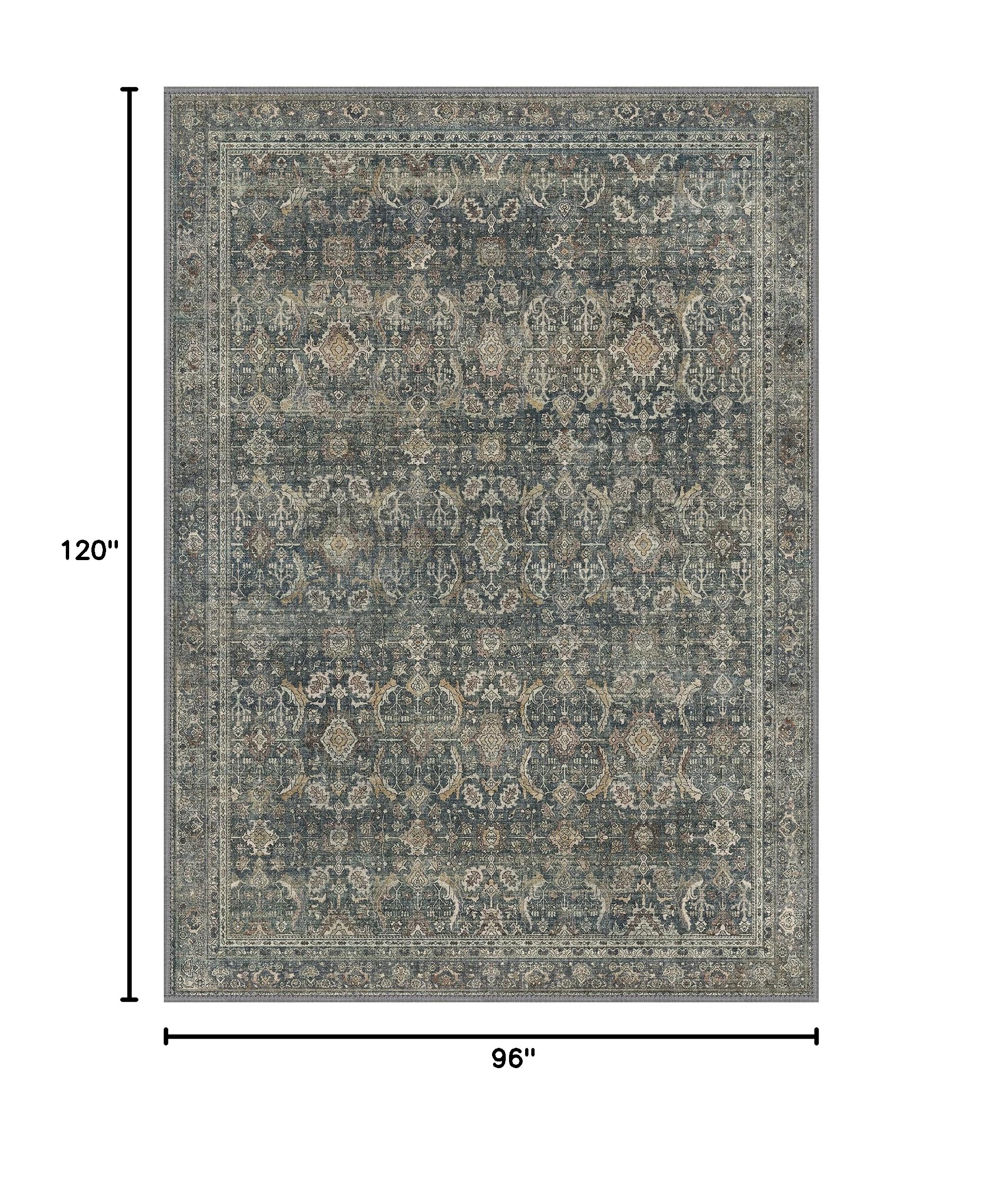 The Best 8x10 Area Rugs in 2026 2 BESBLEE 8X10 Area Rugs Machine Washable Rugs for Living Room, Vintage Boho Large — product photo