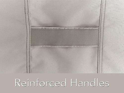 Miniatura 8 de Covermates Funda rectangular para mesa decorativa  Funda para muebles de patio al aire libre, resistente al agua, otomanamesa auxiliar, poliéster