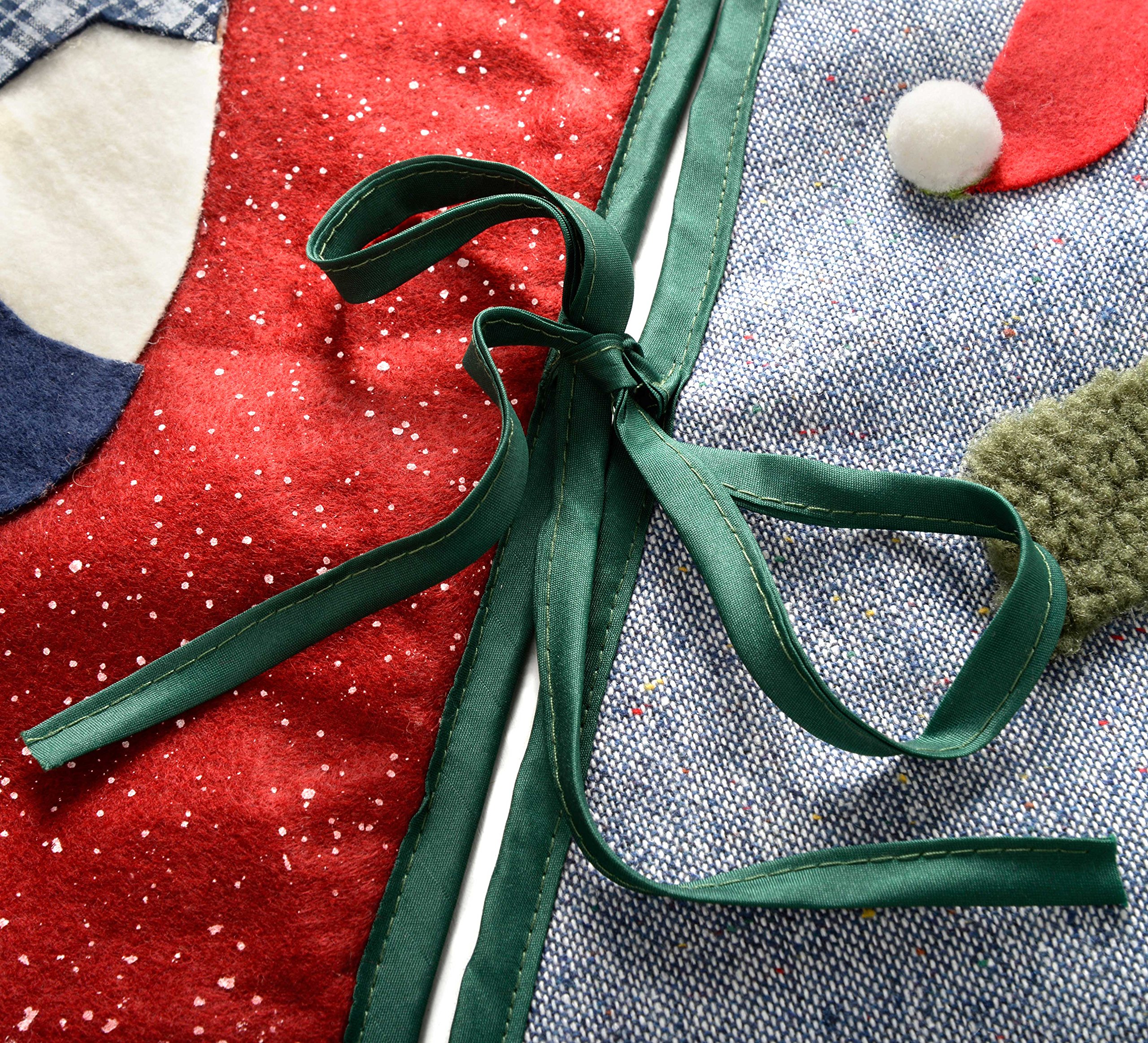 WeRChristmas Christmas Character Tree Skirt Decoration, 120 cm - Large, Multi-Colour, Multicolour, 120 x 120 x 2 cm - Image 4