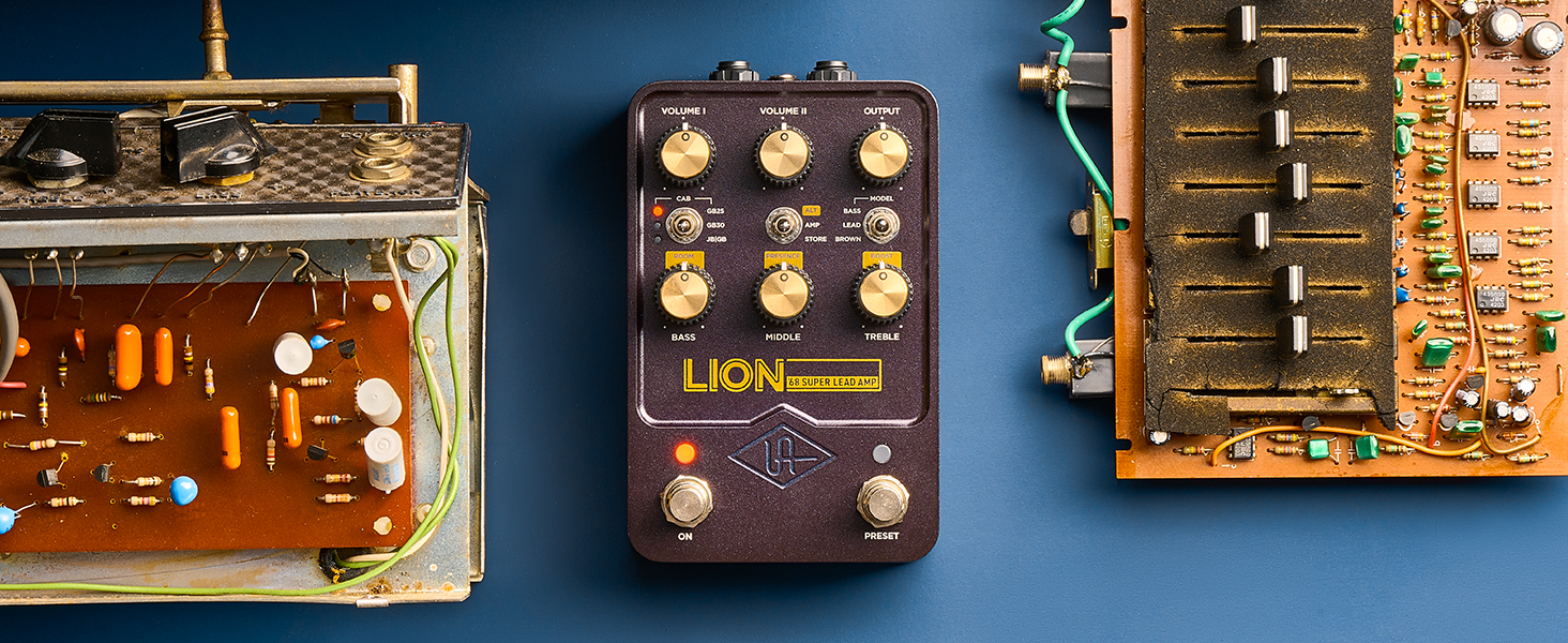Universal Audio Pedal Lion 68 Super Lead Amp : Amazon.com.br