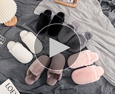 【蘇鎮】felim GIANNA FUR SLIPPER IVR Amazon.com | JIASUQI Womens Furry Fur Cross Slippers Memory