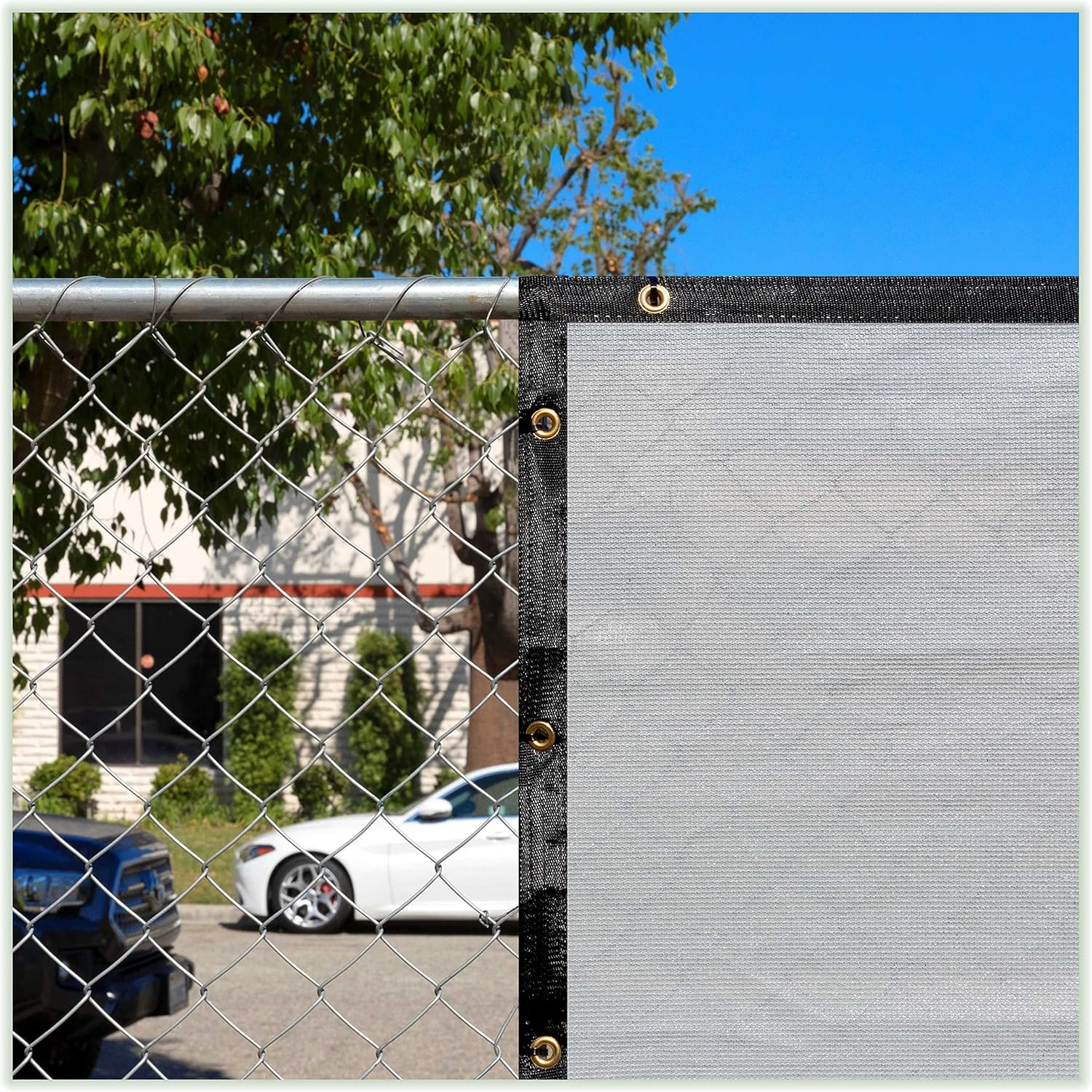 ColourTree 7' x 27' Grey Shade Cloth