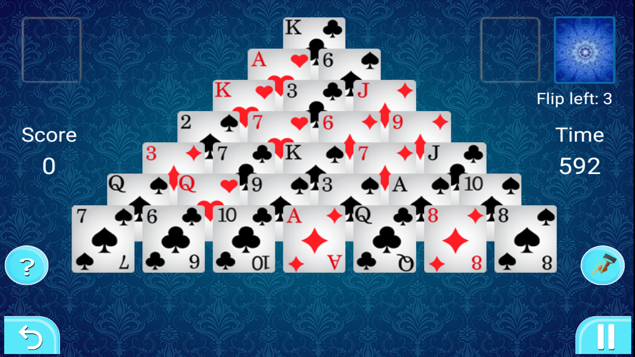 Photo Solitaire Pyramid Solitaire - App on Amazon Appstore