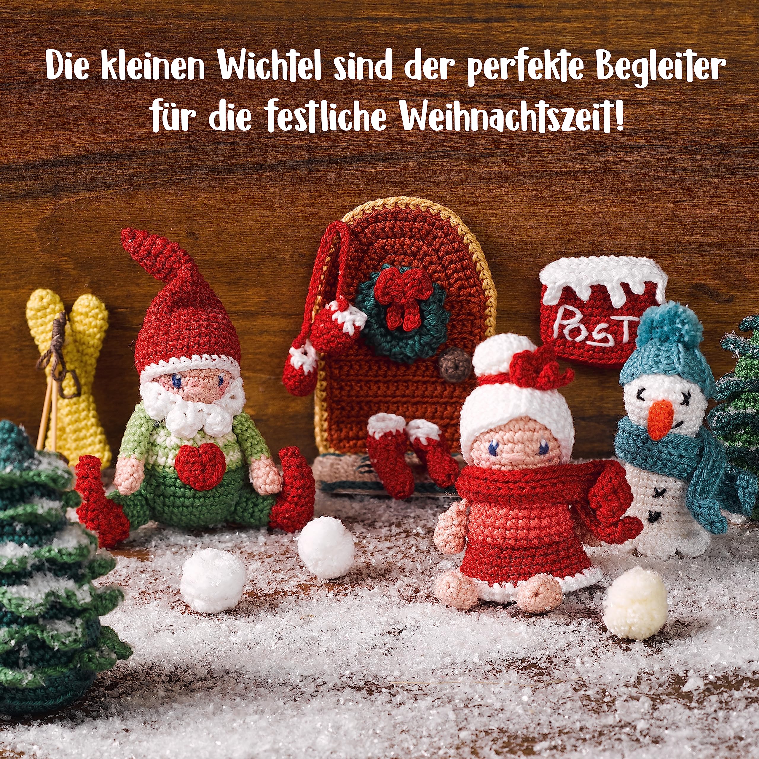 TOPP Weihnachtliche Wichtelhäkelei: Wichtel und Accessoires einfach gehäkelt