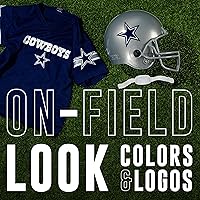 Vista 2 de Franklin Sports - Conjuntos de casco y camiseta para niños de la NFL - Conjuntos de uniforme de equipo juvenil de la NFL - Juego de disfraz - Casco