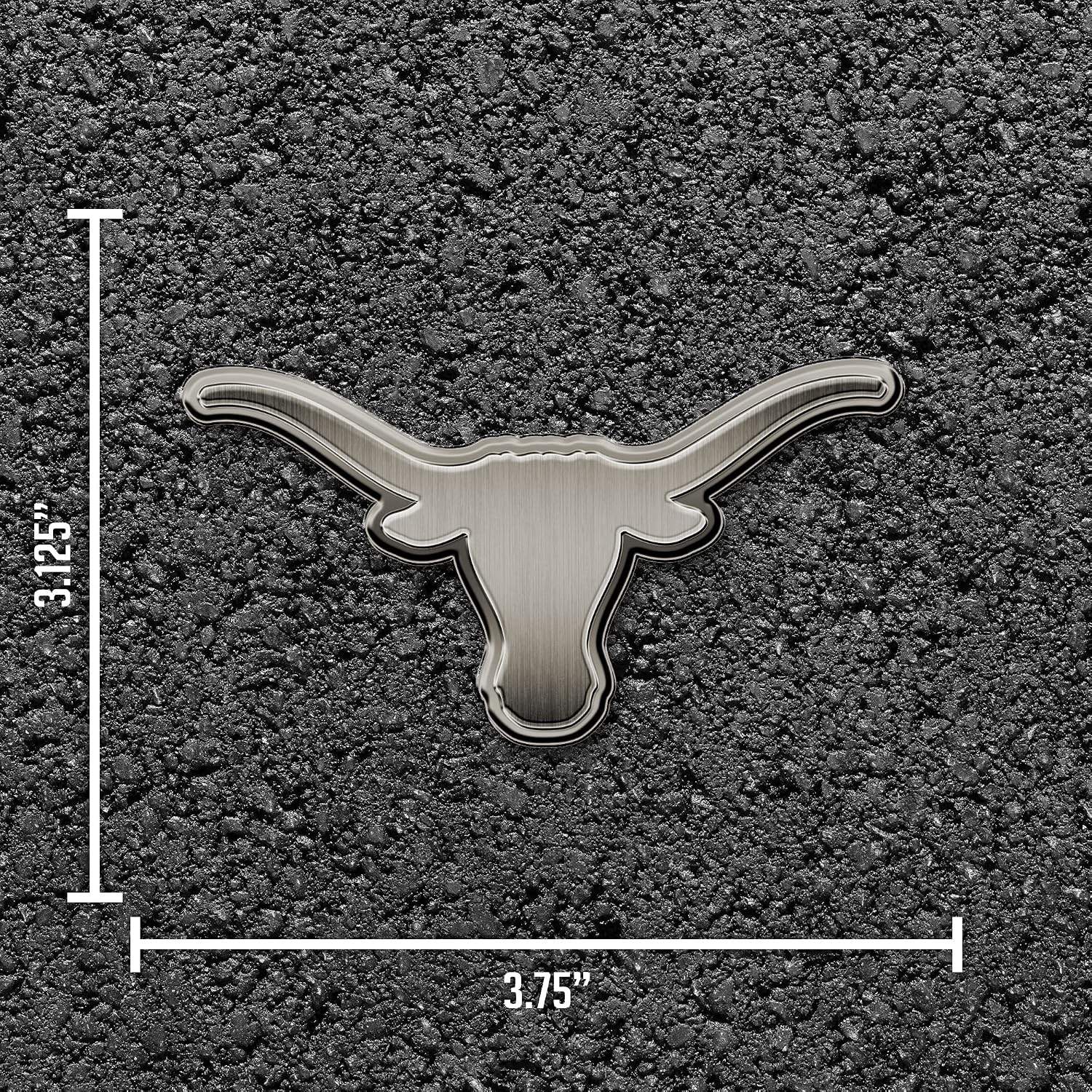 NCAA Standard Antique Nickel Auto Emblem for Car/Truck/SUV