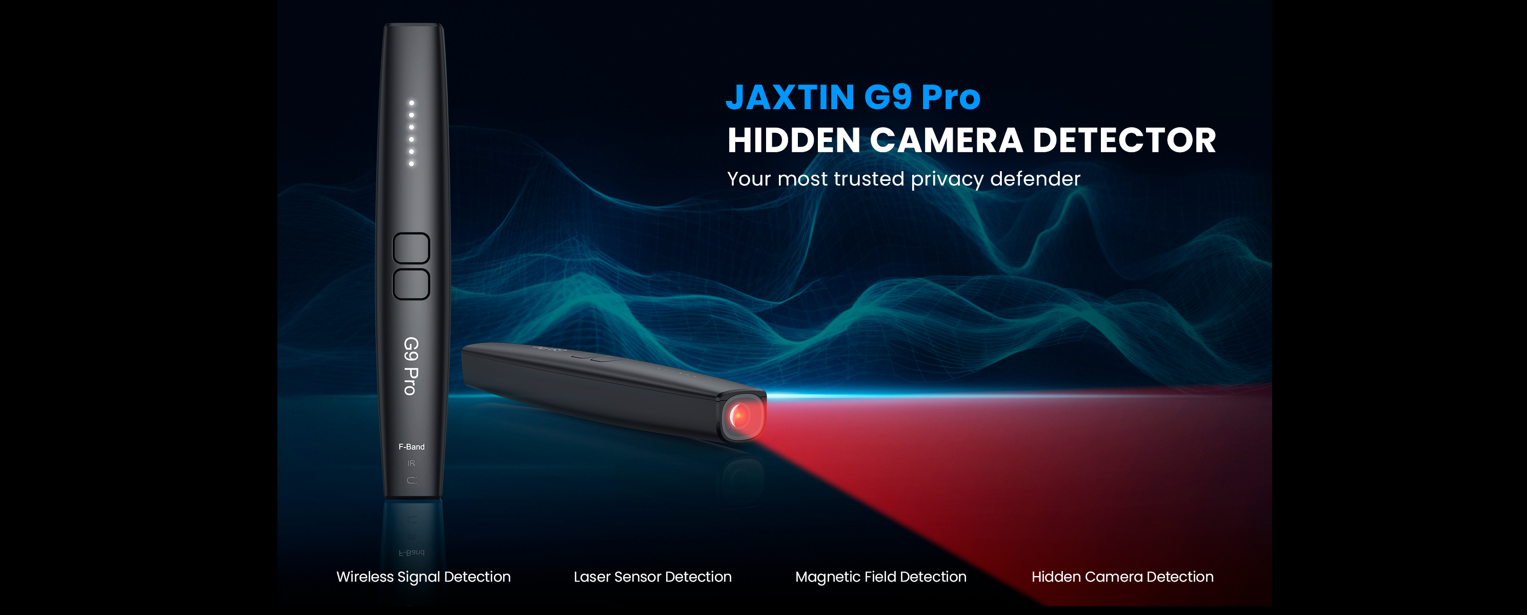 Amazon.com : JAXTIN G9 Pro Hidden Camera Detector - 2025 Anti-Spy