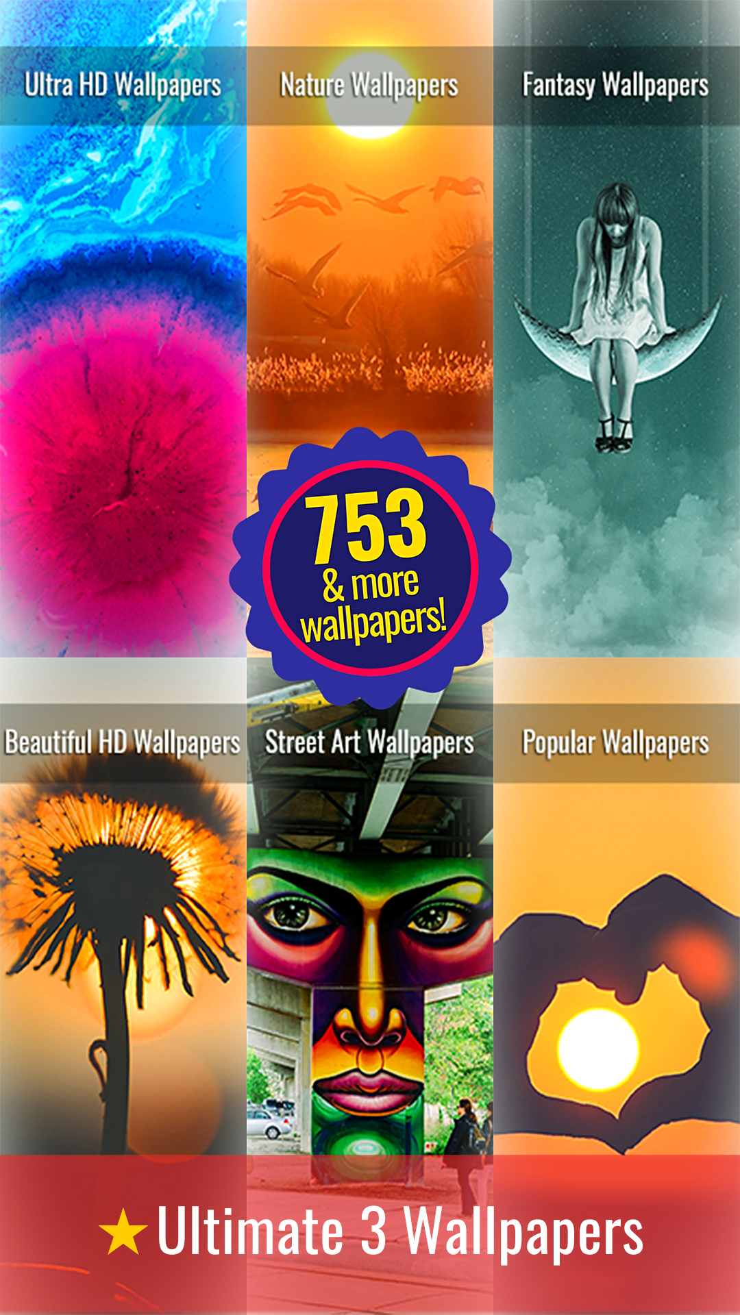 Ultimate 3 Wallpapers - App on Amazon Appstore