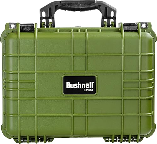 Miniatura 8 de Bushnell Funda rígida compacta impermeable de 16 pulgadas para binoculares, óptica, equipos, a prueba de golpes y listo para la TSA (bronceado)