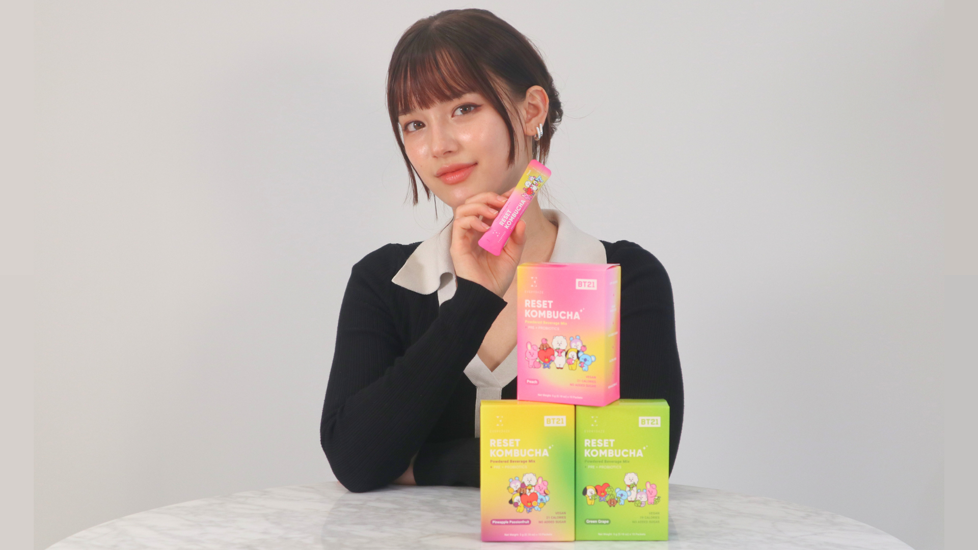 Amazon.com: Everydaze BT21 Reset Kombucha Tea Powdered Beverage