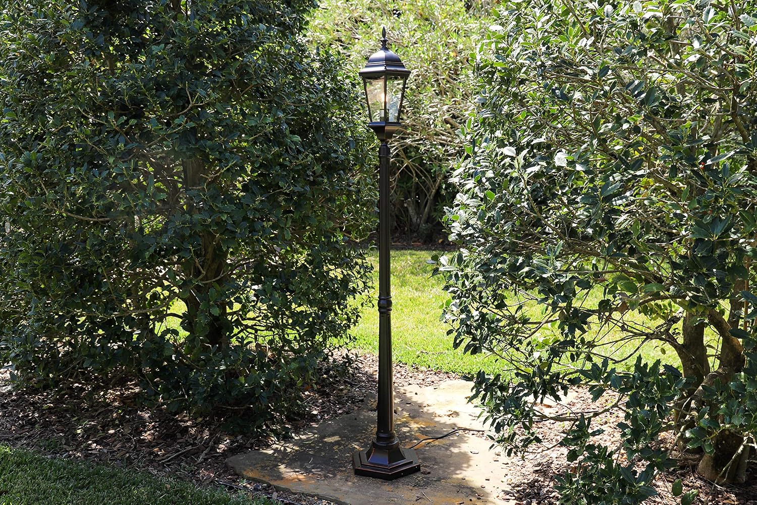 Flаѕh Sаlе Buу 1 gеt 1 Kenroy Home Waterproof Outdoor Lamp Post Light, Oil Rubbed Bronze Finish