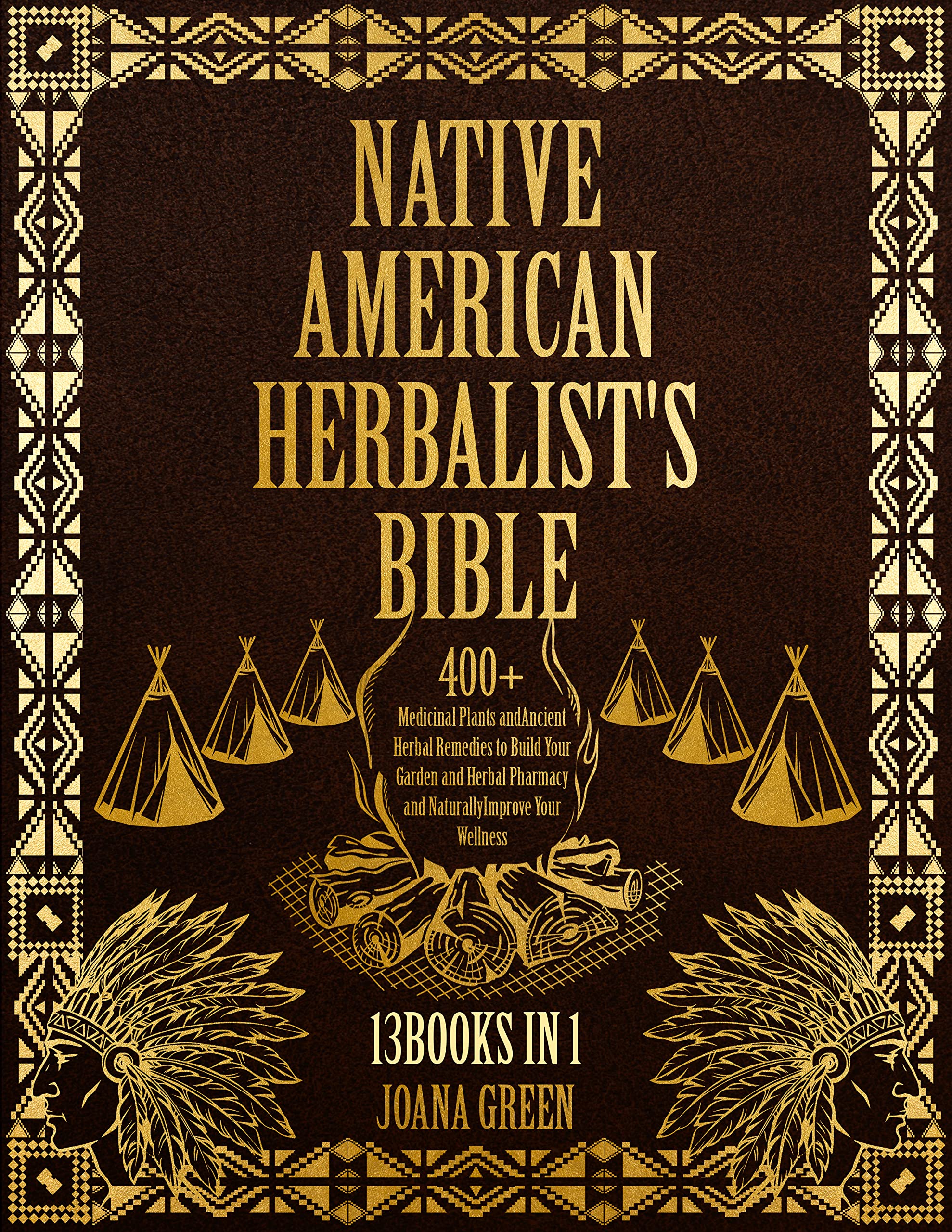 Native American Herbalist's Bible: 13 Books in 1, Over 400+ Medicinal Plants and Ancient Herbal Remedies to Build Your Garden and Herbal Pharmacy and Naturally Improve Your Wellness