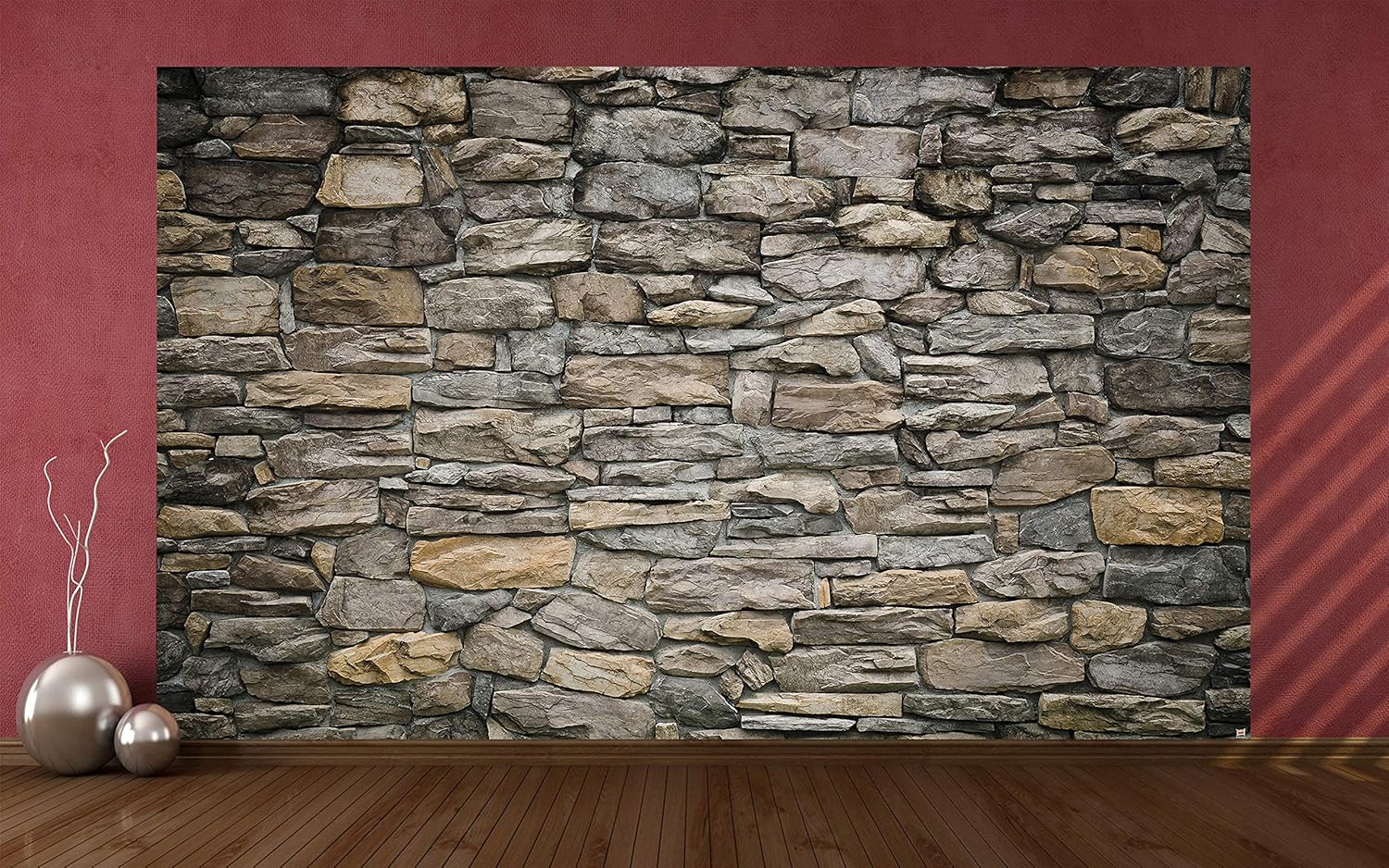 Exclusive Discount 60% Price Great Art Photo Wallpaper Grey Stonewall Decoration 132.3x93.7in / 336x238cm – Industrial Design Look Wall Cladding Tapestry Natural Stone Modern Style – 8 Pieces Includes Paste 🛒 Flash Sale Great Art Photo Wallpaper Grey Stonewall Decoration 132.3x93.7in / 336x238cm – Industrial Design Look Wall Cladding Tapestry Natural Stone Modern Style – 8 Pieces Includes Paste