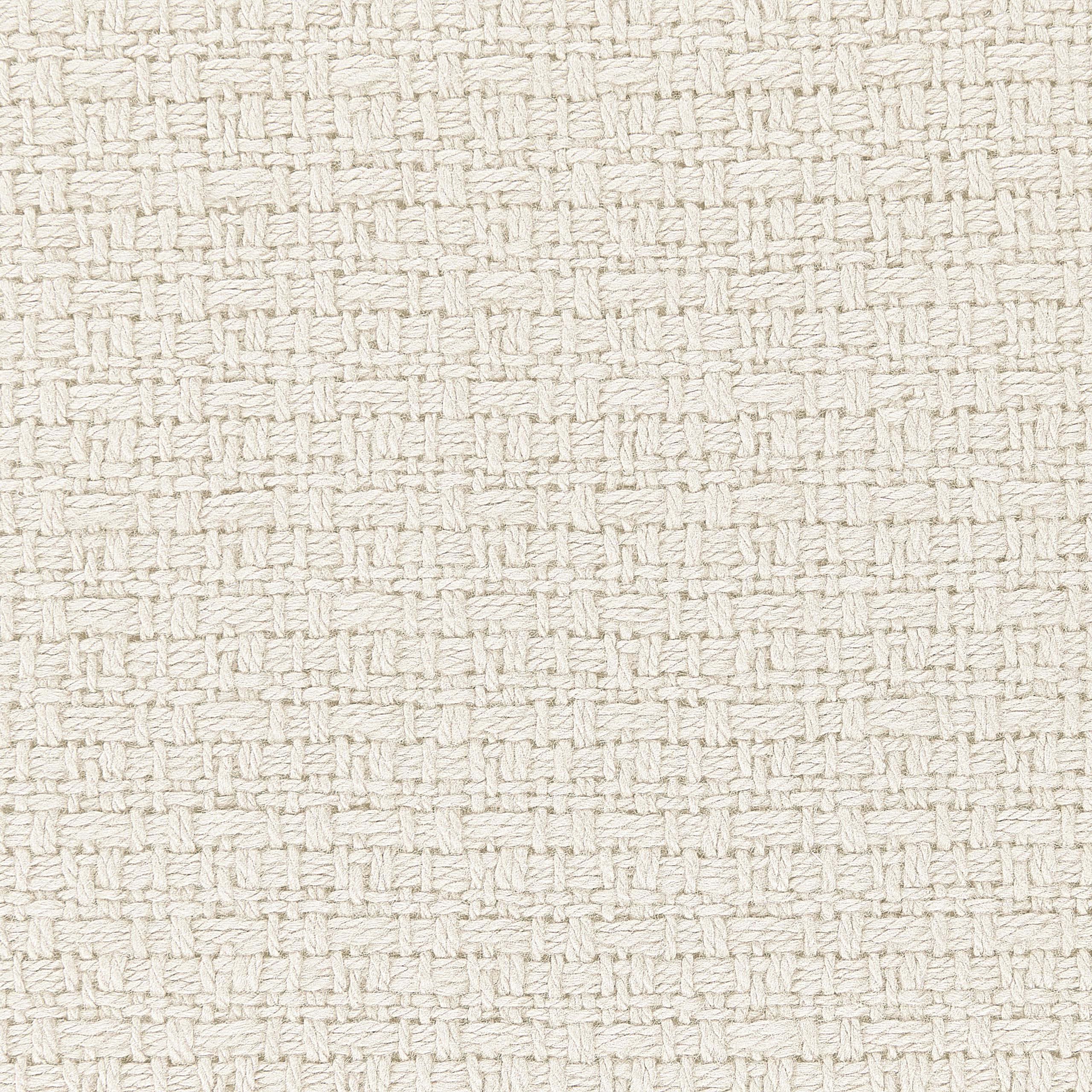 Tagesdecke Baumwolle creme weiß 220x240 cm mit Fransen modern Yerbent