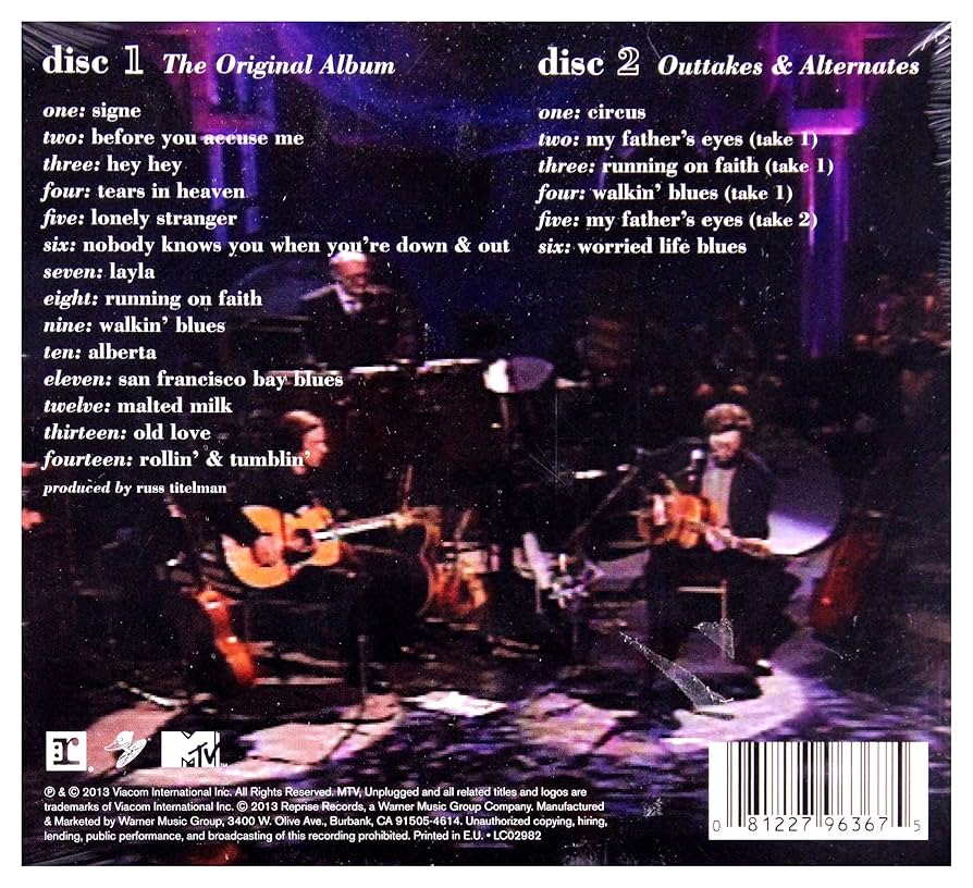 ERIC CLAPTON ／TO INFINITY AND BEYOND ERIC CLAPTON ／TO INFINITY AND BEYOND