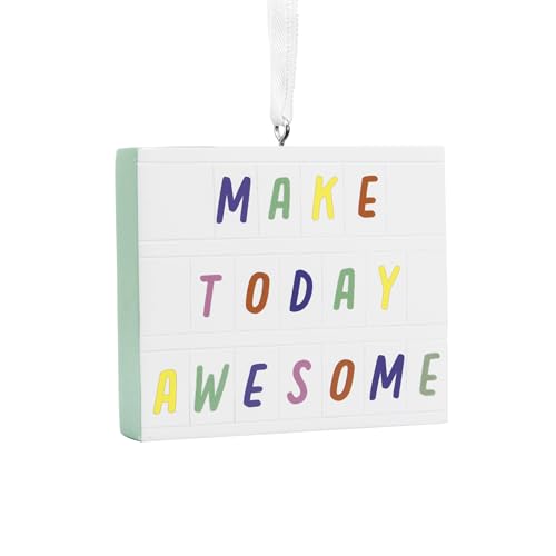 Hallmark Make Today Awesome Letter Board Christmas Ornament