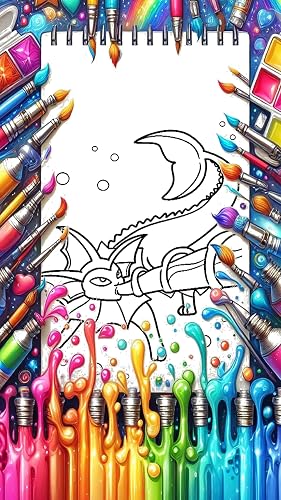 Vaporeon Coloring Pages – Pokémon Fun for Kids & Teens: Water, Waves & Adventure – vue 5