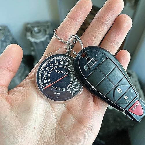 Miniatura 2 de Barracuda Speedometer Keychain 1972-74 Challenger or Cuda, Dodge Accecories, Dodge, Classic Car