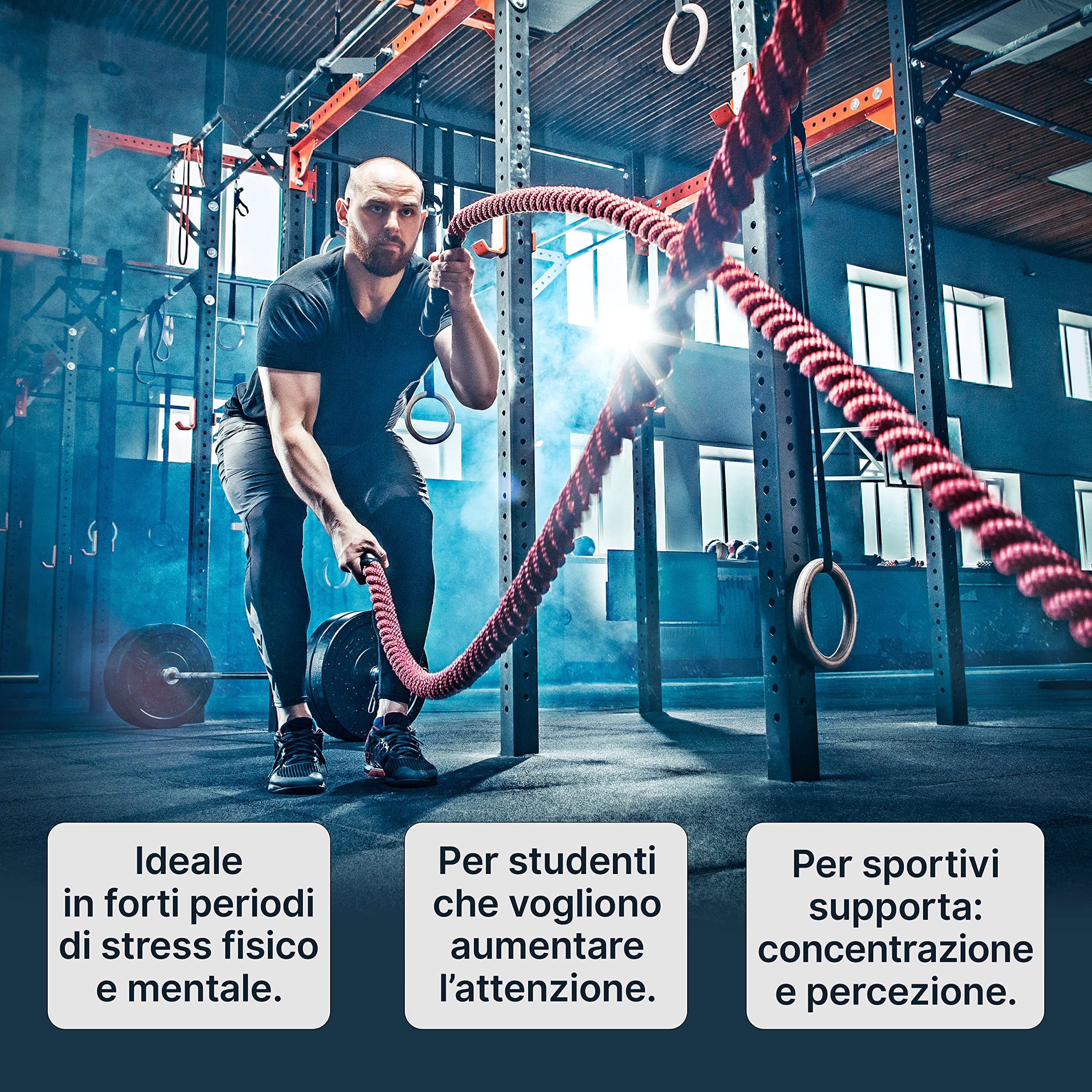 Labalama ETAMind Integratore nootropo - Focus Mentale, Energia e Attenzione - 60 compresse da 850mg (1 Confezione)