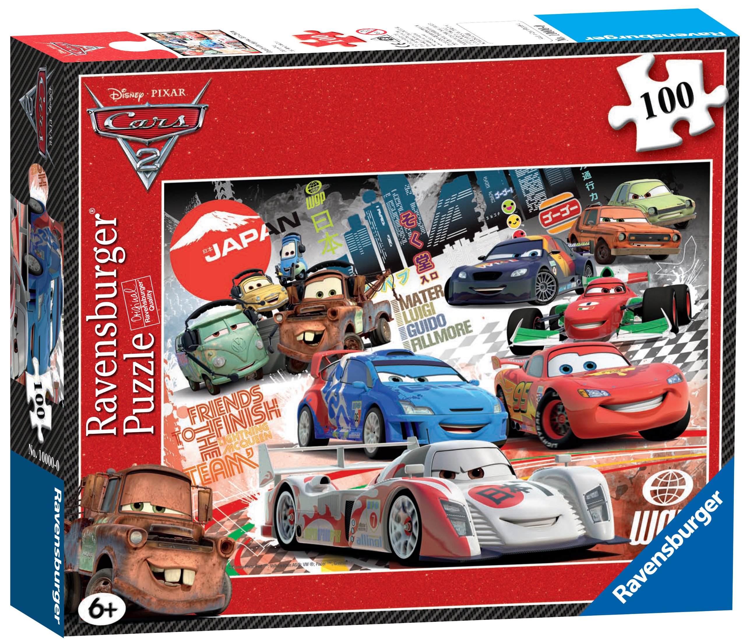 Ravensburger Disney Cars 2 Compact Puzzle (100 Pieces) : Amazon.nl