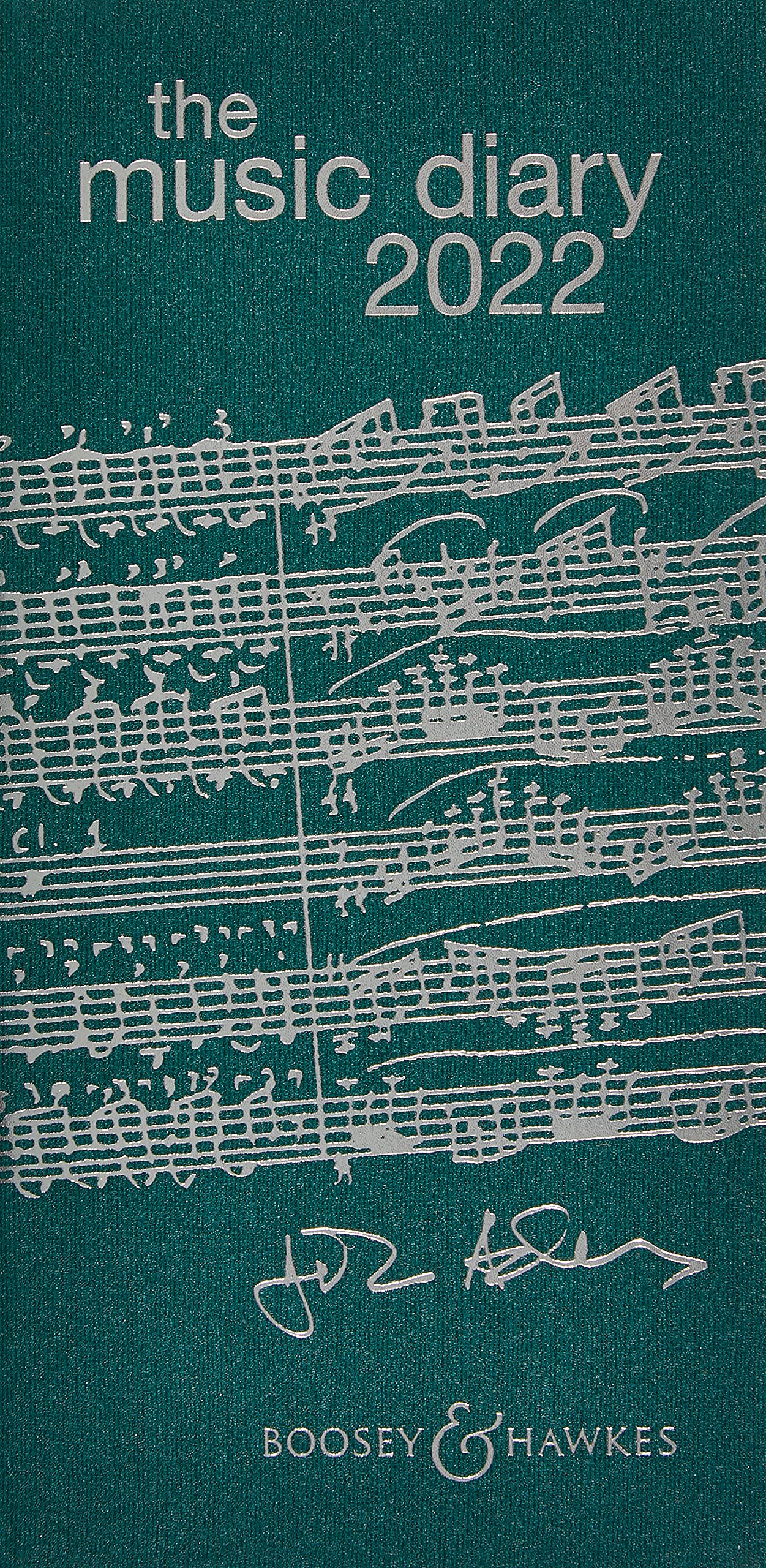 Music Diary 2022 - Green - Boosey & Hawkes (BH 13792)