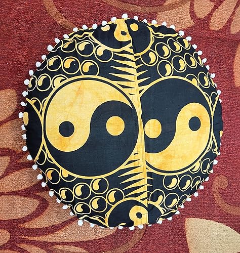 Miniatura 10 de Fundas de almohada estéticas con estampado de flores y mandala, diseño de estrellas, bonita funda de almohada para decoración de habitación, puf