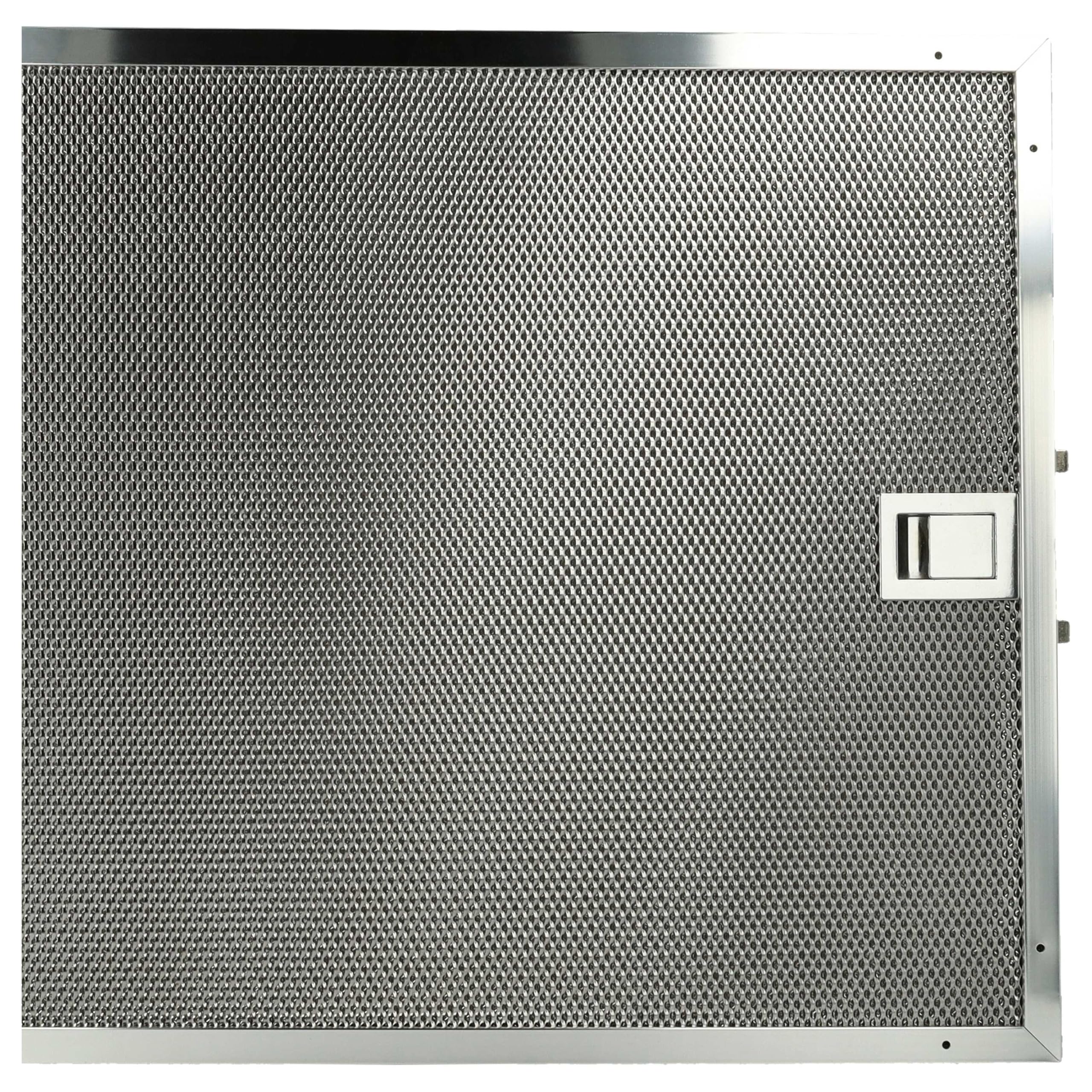 vhbw 2 x filtr metalowy filtr przeciwtłuszczowy kompatybilny z Miele DA5330D okap kuchenny - 39,1 x 31,5 x 0,9 cm, stal nierdzewna