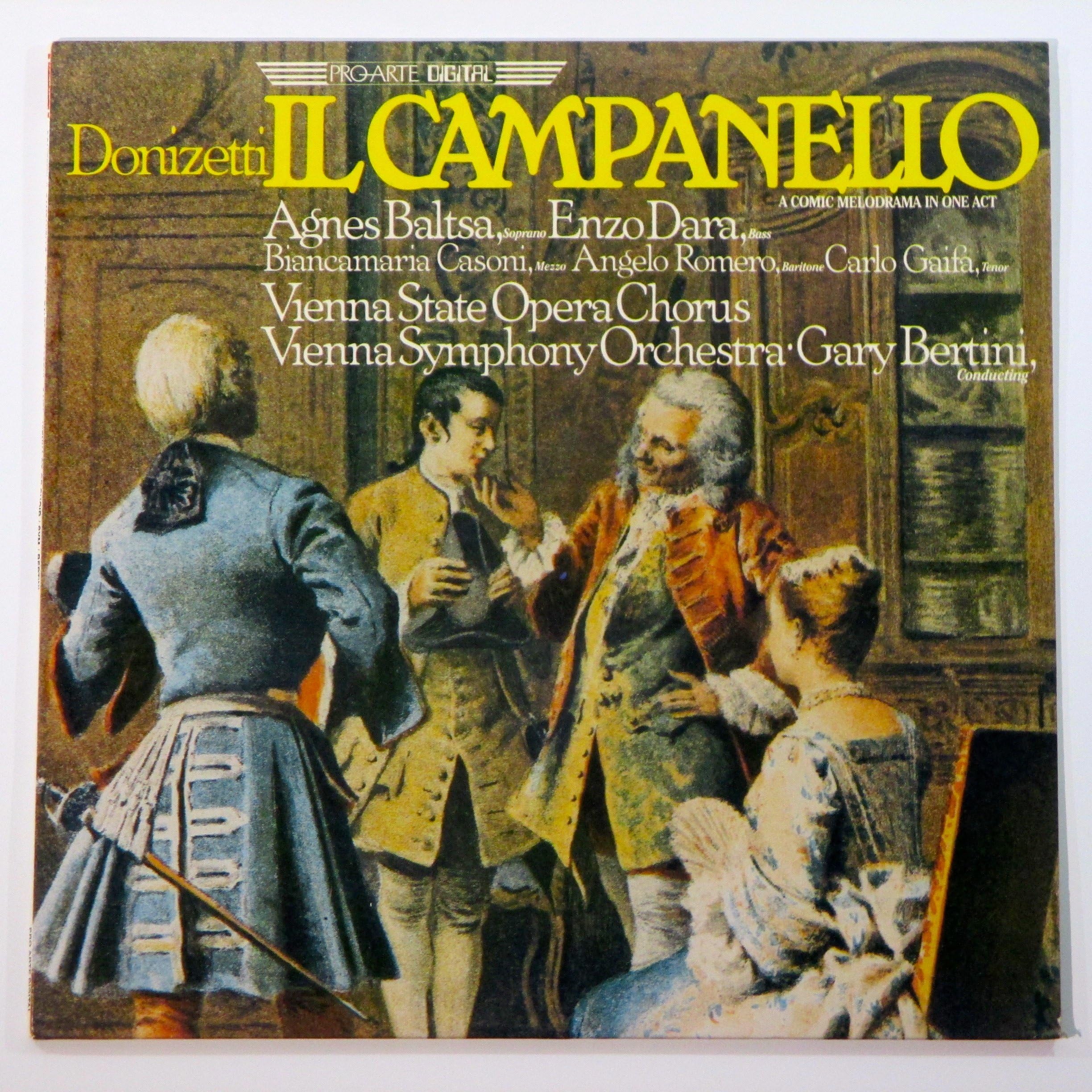Donizetti: Il Campanello (A Comic Melodrama in One Act)