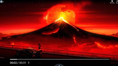 Volcano Lava 4K Screensaver
