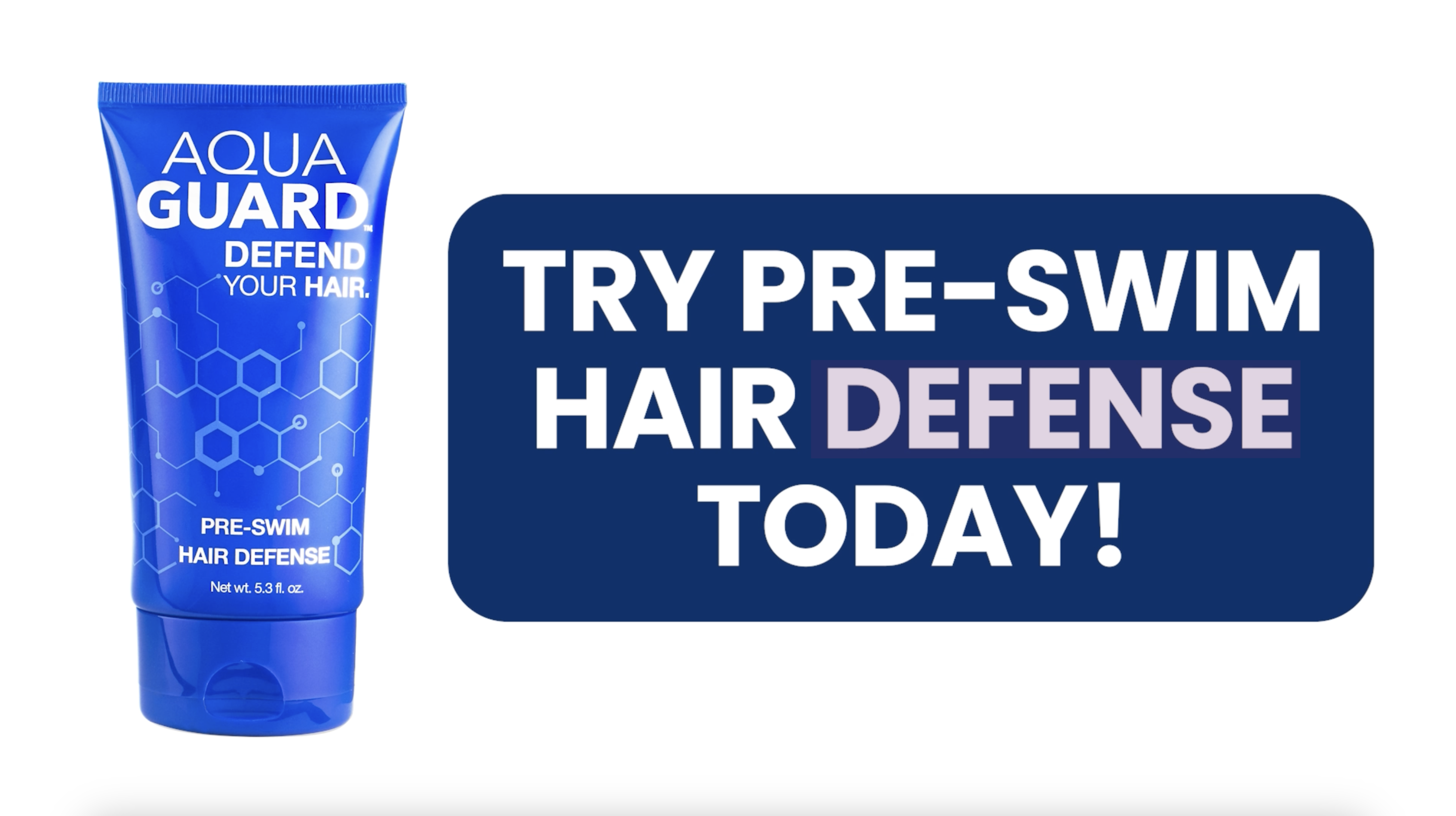 AquaGuard Pre-Swim Hair Defense | Prevents Chlorine Damage +