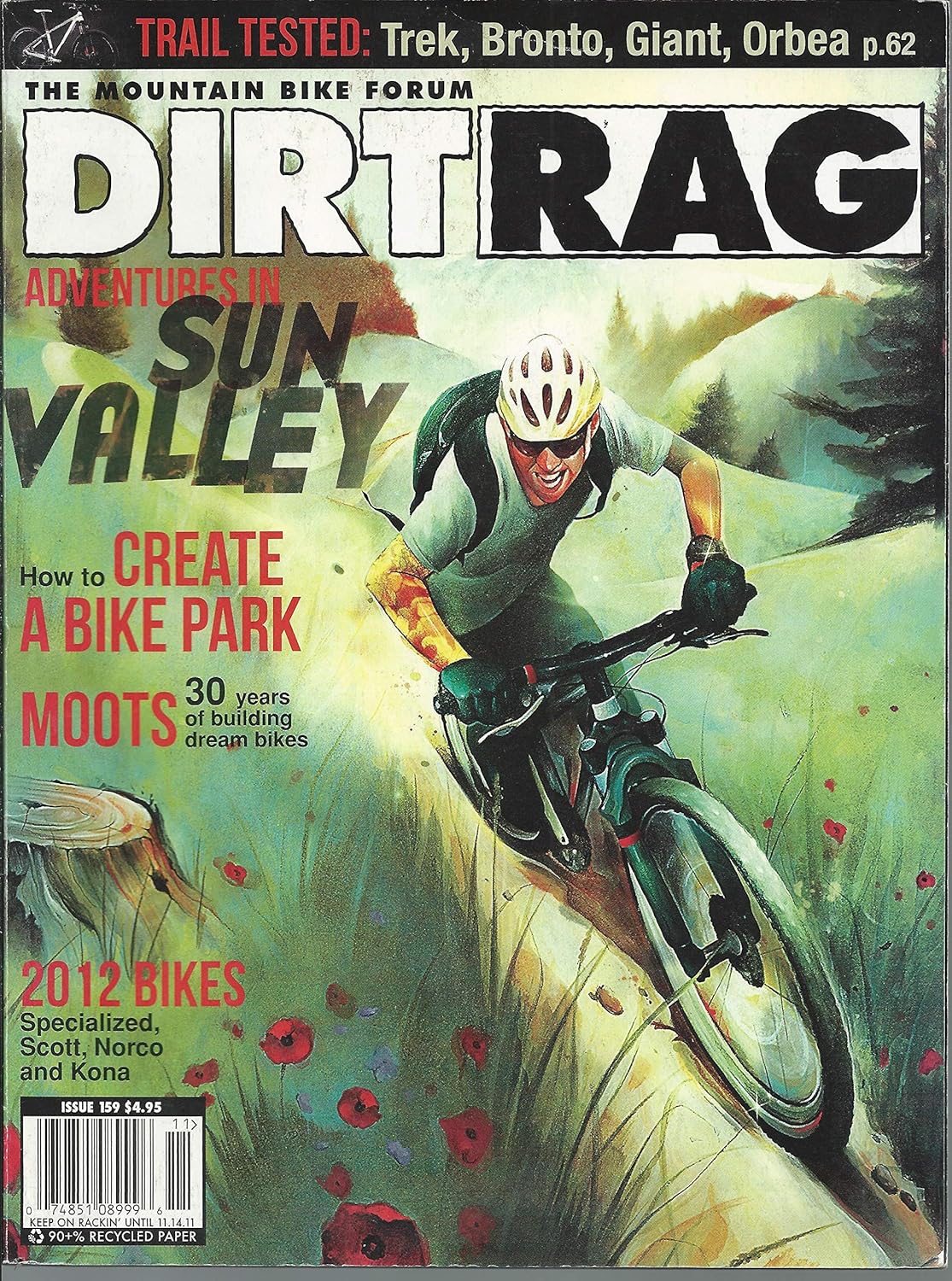 Dirt Rag Magazine (Adventures in Sun Valley, Issue 159 2011): Amazon ...