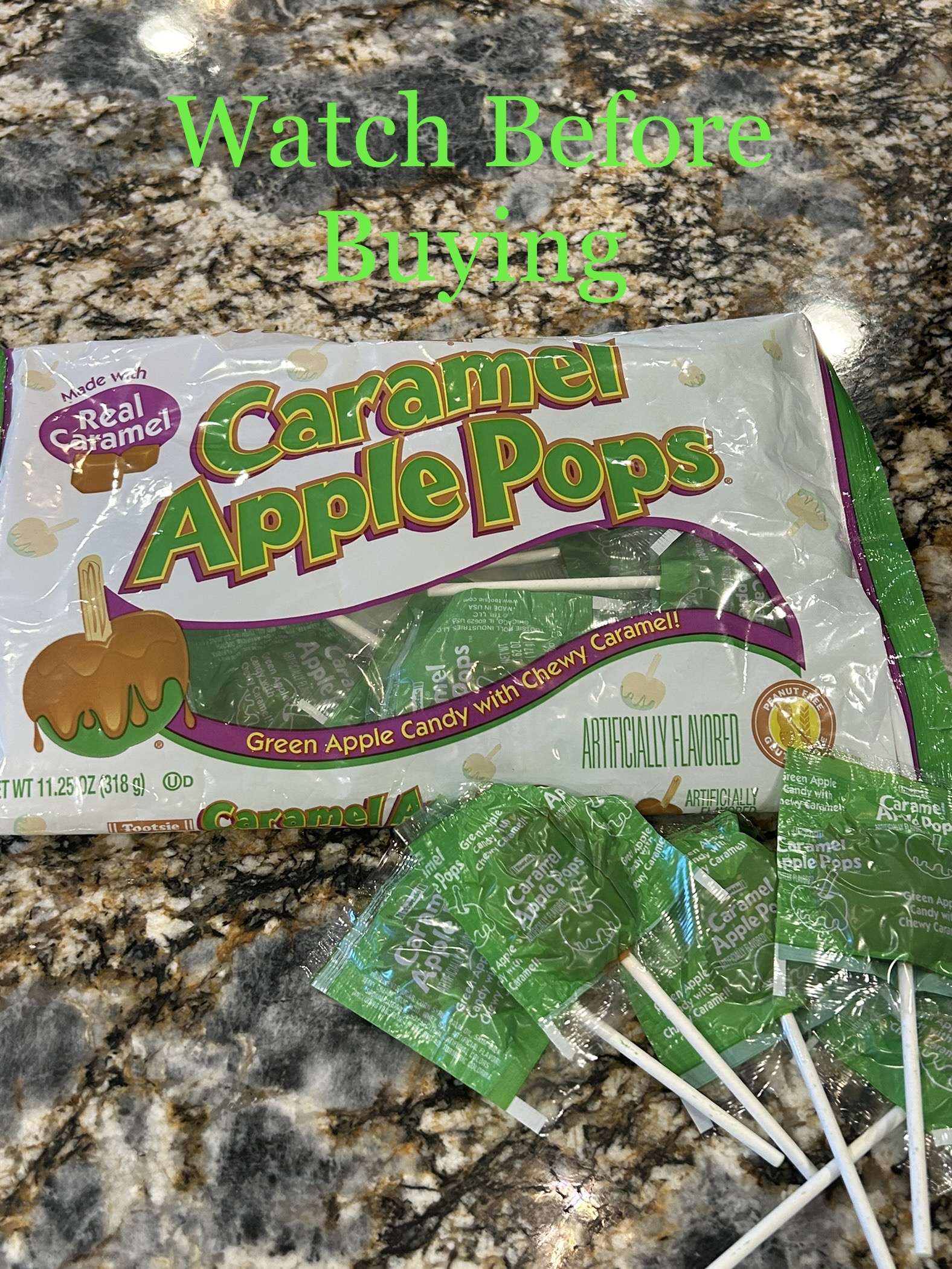 Tootsie Pops Caramel Apple Pops Limited Edition