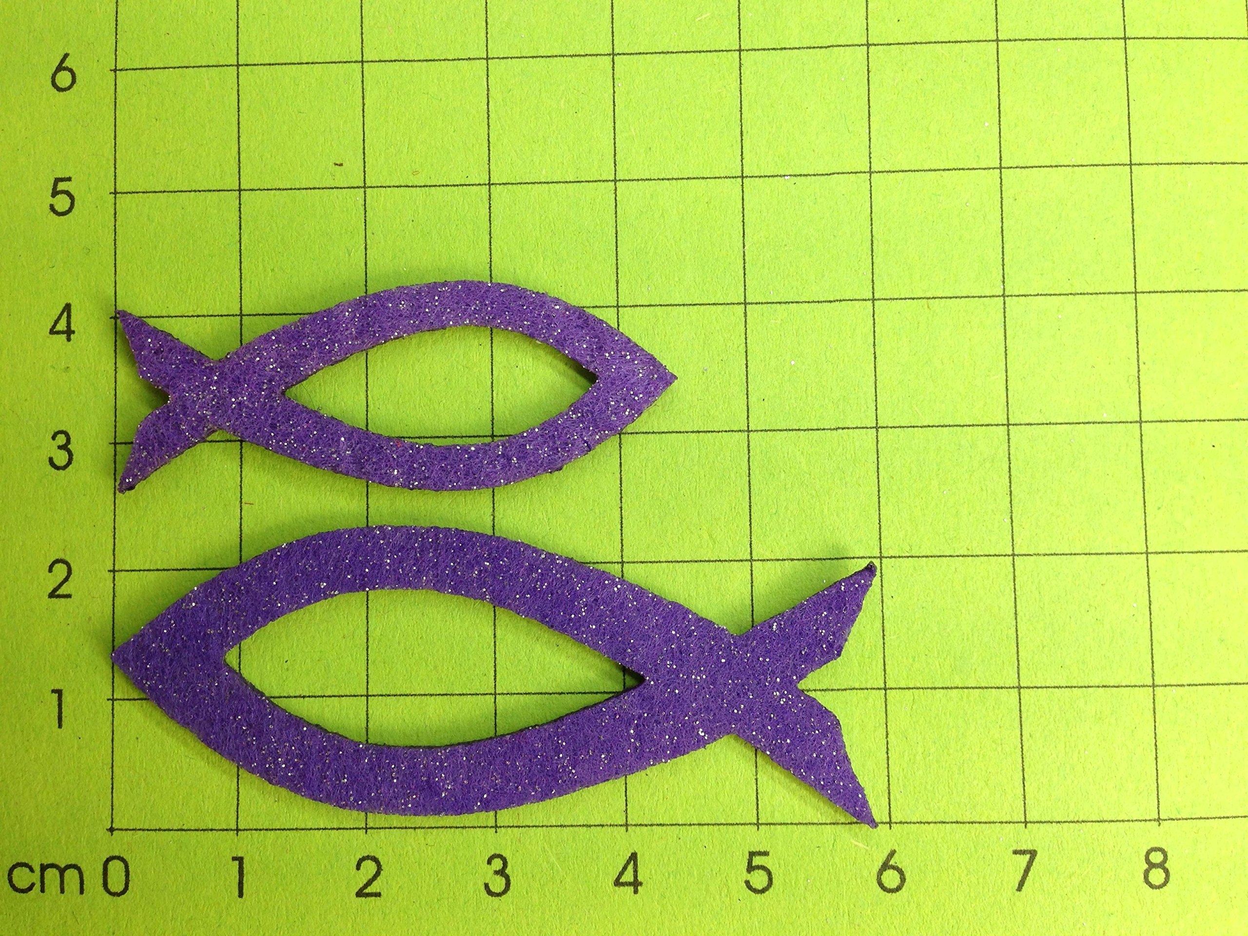 Petra's Craft News A - KFFG3350 - 43 Sprinkles Fliz, 18 x 12 x 5 cm purple - Image 2